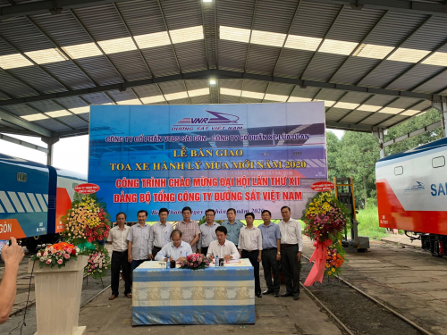 ĐS Sài Gòn đầu tư đóng mới toa xe hành lý cho dịch vụ chuyển phát nhanh Saigon Express