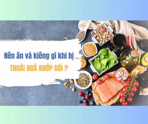 Dinh dưỡng cho người thoái hoá khớp gối